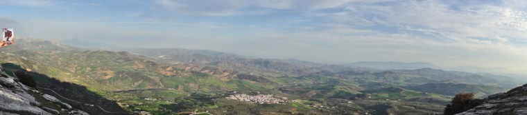 Antequera - Panorámica desde El Torcal