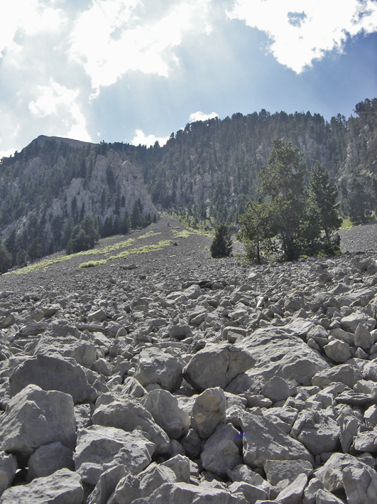 Pedriza camino del ibón de Plan
