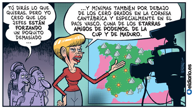 Las viñetas de Bernardo Vergara para eldiario.es son buenísimas.